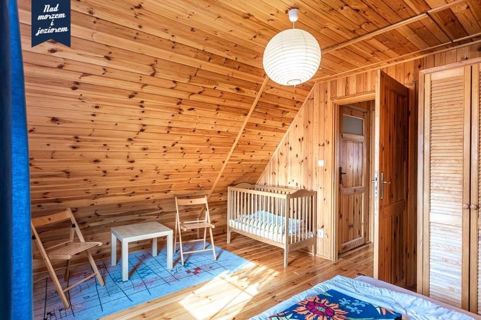 Caloroczne Domki Nad Morzem I Jeziorem Jezierzany Eksteriør billede